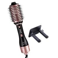 Cepillo Secador EasyStep QTES6001 Oval 6cm Raíz Volumen Desmontable Bivolt Quanta Products