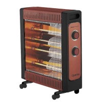 Estufa Eléctrica Cuarzo Heat Master 1200W 127V QTEEC220 Quanta Quanta Products