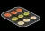 Freidora 1600W 13L 4X1 Tostadora con Horno 360º AirviewFry Pro QTFTH130 Quanta Quanta Products