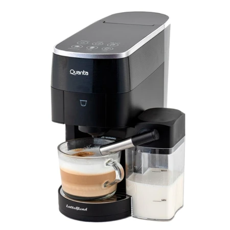 Cafetera Multi Cápsulas 4 en 1 con tanque para leche LatteBlend 220V QTCMT70  Quanta Products
