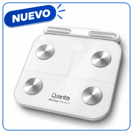 Balanza Digital Corporal 8 electrodos 180kgs con bioimpedancia bioluxy precision QTBCB200 Quanta  Quanta Products