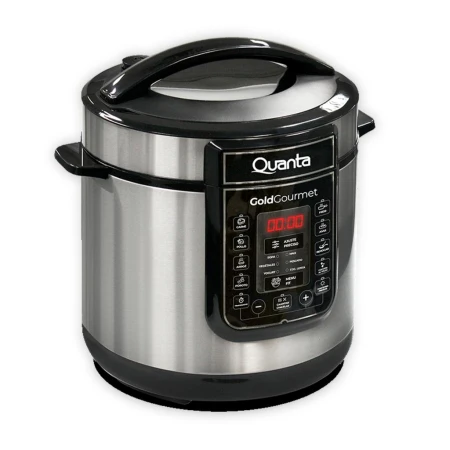 Olla a Presión Eléctrica 6L 1000W GoldGourmet con 16 funciones QTOPE300 Quanta Quanta Products
