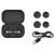 Auricular Deportivo Bluetooth Negro QTFOE10  + Muñequera de regalo Quanta Products