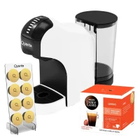 Cafetera Blanco c/ Porta capsulas 220V Quanta QTCMC50 + Capsulas + 10% DESC Quanta Products