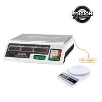 Balanza Digital Comercial 40Kg Bivolt EDICiION LIMITADA QTBD250 Quanta  Quanta Products