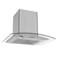 Campana extractora con Vidrio Curvo SmokeClear 60 Cm 130W Quanta QTCEV60  Quanta Products