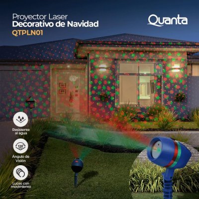 Proyector Laser Decorativo de Navidad QTPLN01 Quanta Quanta Products