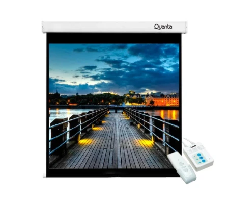 Pantalla de Proyección 120 Retrátil Eléctrica 240X180cm QTTLE120 Quanta Quanta Products