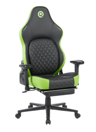 Silla Gamer con Soporte Lumbar Articulado Challenger Verde QTSG4 Quanta Quanta Products