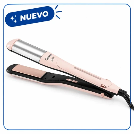 Plancha de Cerámica a Vapor Bivolt Rosa QTPV55 Quanta Quanta Products