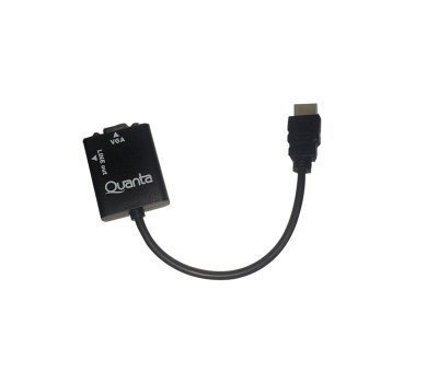 Adaptador HDMI a VGA con Audio 1080p/720p QTHDV34 Quanta Quanta Products