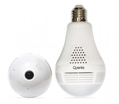 Lámpara LED Smart WiFi con Cámara 360 QTLCW360N Quanta Quanta Products
