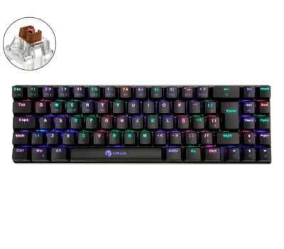 Teclado mecánico Gaming RGB 3 en 1 INFIERNO Quanta Products